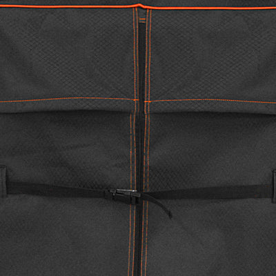 Loco Cookers 26" Universal Grill Cover w/SmartTemp, Zipper, & Cart, Black (Used) - VMInnovations