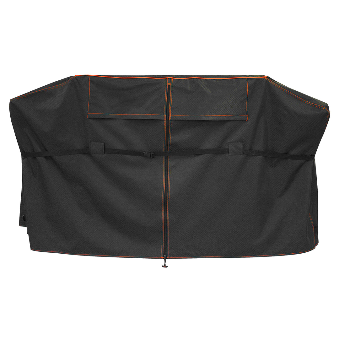 Loco 36" Universal Grill Cover w/SmartTemp, Zipper, & Cart, Black (Open Box) - VMInnovations