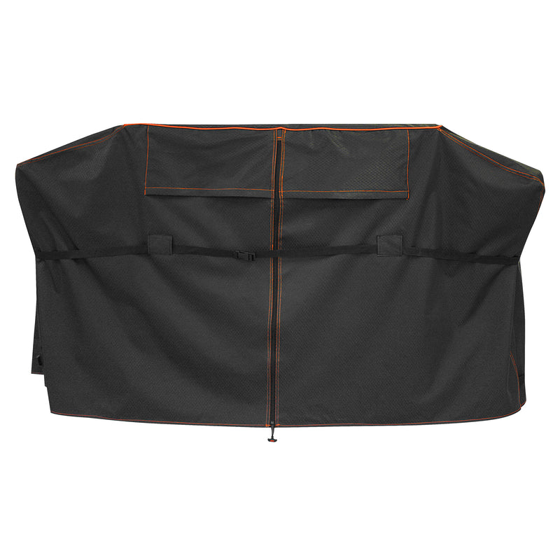 Loco 36" Universal Grill Cover w/SmartTemp, Zipper, & Cart, Black (Open Box)