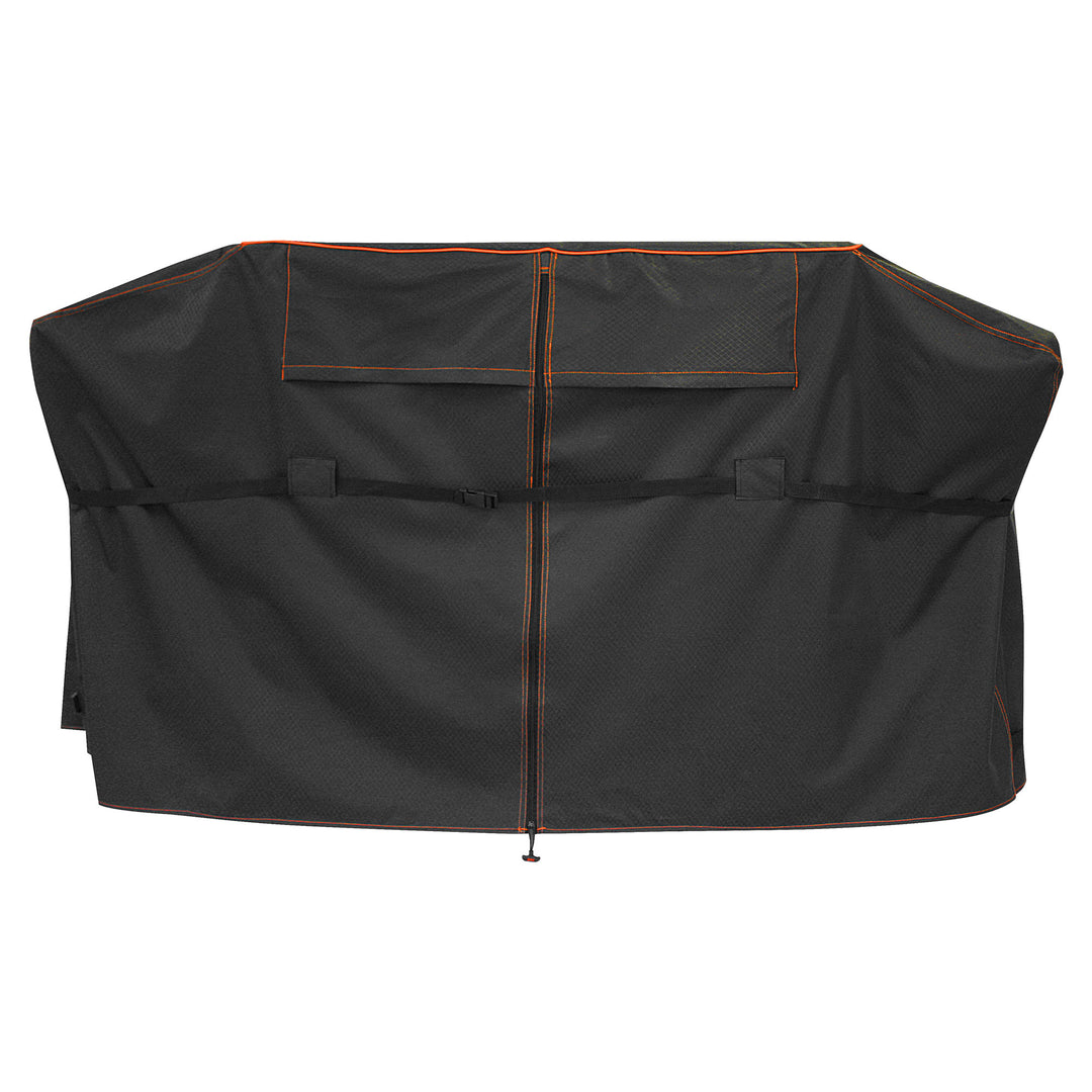 Loco Cookers 36" Universal Grill Cover w/SmartTemp, Zipper, & Cart, Black (Used)