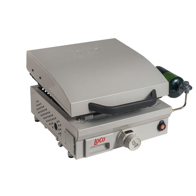 Loco Cookers 1 Burner Portable Tabletop Propane SmartTemp 16" Flat Top (Used) - VMInnovations