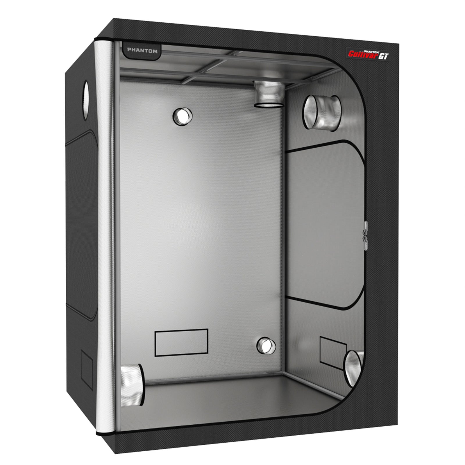 PHANTOM Cultivar GT55 5 x 5’ All Steel Design Grow Tent with 200 Pound Capacity - VMInnovations