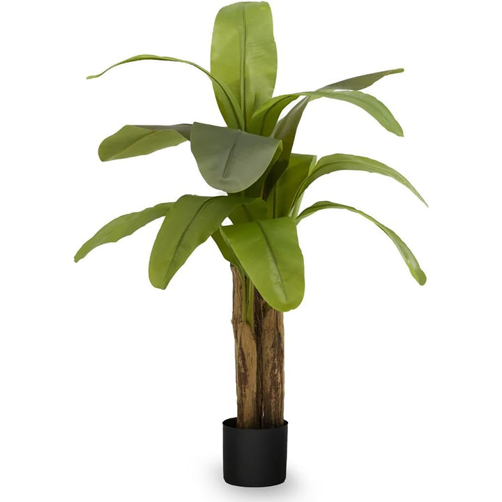 Maia Shop Artificial Banana Tree 4ft Tall Tropical Home Decoration, 47" (Used)