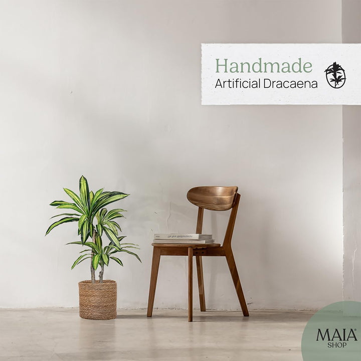 Maia Shop Artificial Dracaena Plant 3.5 Feet Tall Tropical Tree, 41"(Used) - VMInnovations