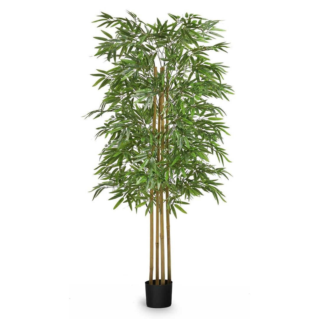 Maia Shop Artificial Bamboo Tree 5ft Tall Tropical Home Decoration, 60 In (Used) - VMInnovations