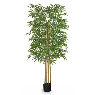 Maia Shop Artificial Bamboo Tree Tropical Home Decoration, 60 Inches (Open Box)