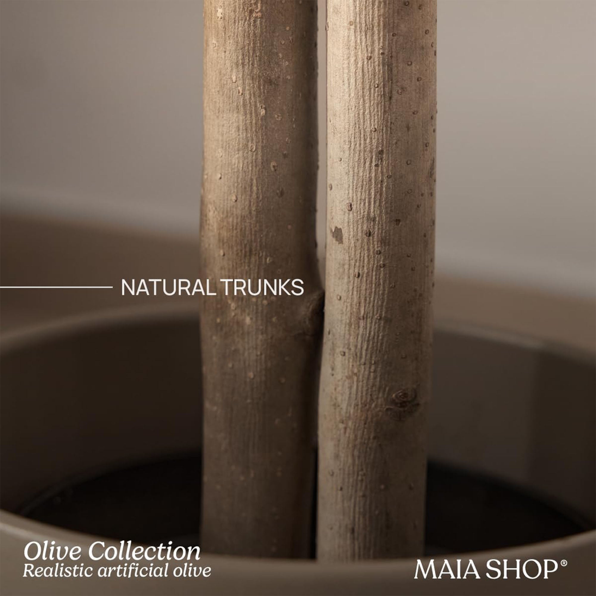 Maia Shop Artificial Olive Tree 3.5ft Tall Potted Home Decoration, 41"(Open Box)