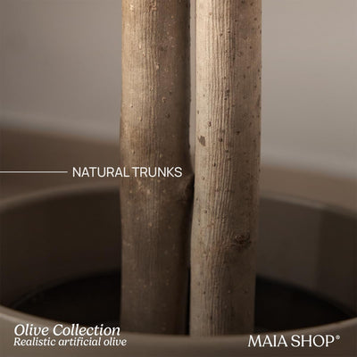 Maia Shop Artificial Olive Tree 3.5ft Tall Potted Home Decoration, 41"(Open Box)