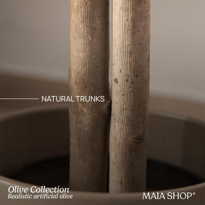 Maia Shop Artificial Olive Tree 6 Feet Tall Potted Home Decoration,71"(Open Box) - VMInnovations