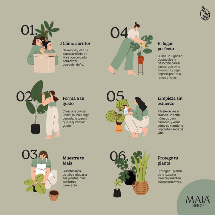 Maia Shop Artificial Monstera Plant 5 Feet Tall Tropical Palm Tree (Open Box) - VMInnovations