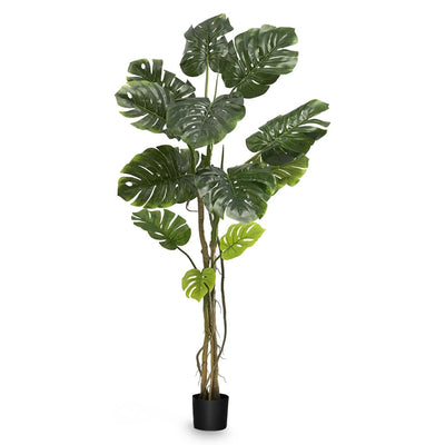 Maia Shop Artificial Monstera Tropical Palm Tree Home Decoration, 72" (Used)