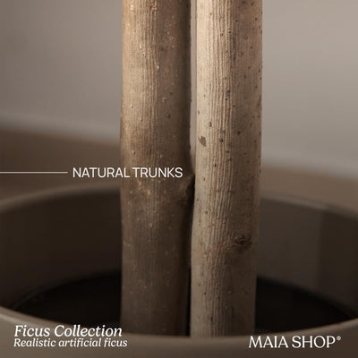Maia Shop Artificial Ficus Tree 5 Feet Tropical Decoration, 60 Inches (Open Box) - VMInnovations