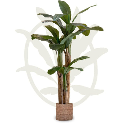 Maia Shop Artificial Banana Tree 6ft Tall Tropical Home Decoration,71"(Open Box)