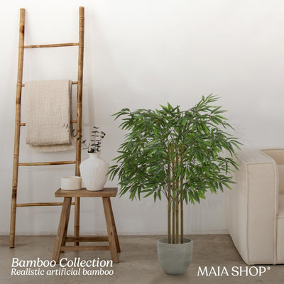 Maia Shop Artificial Bamboo Tree 3.5 Ft Tall Tropical Decoration, 41"(Open Box)