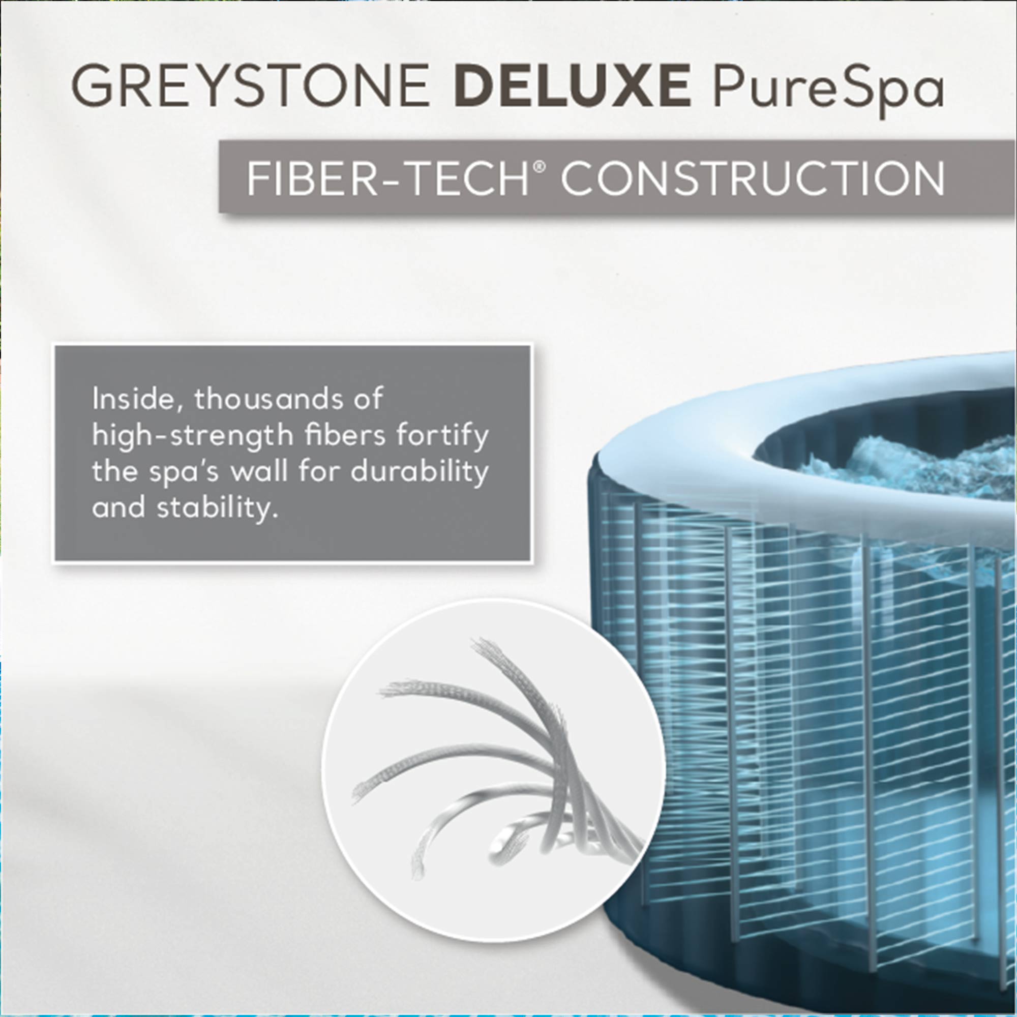 Intex Handheld Pool Vacuum w/PureSpa Plus 4 Person Inflatable Hot Tub, Greystone