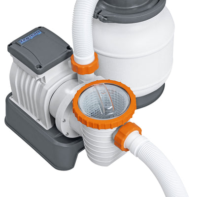 US Silica Mystic White II Premium Pool Filter Sand w/Flowclear Sand Filter Pump - VMInnovations