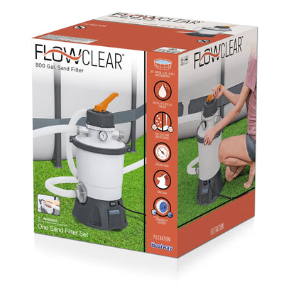 US Silica Mystic II Filter Sand & Bestway Filter Pump for Above Ground Pools - VMInnovations