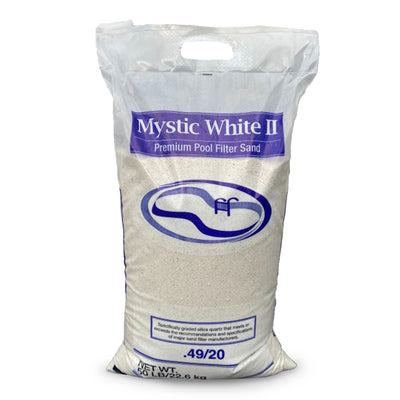 Funsicle 1600 GPH Sand Filter Pool Pump with Mystic White II Premium Filter Sand - VMInnovations