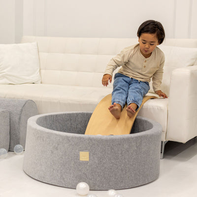 MeowBaby Soft Round 35x11.5" Baby Foam Ball Pit w/200 2.75 Inch Balls (Open Box)