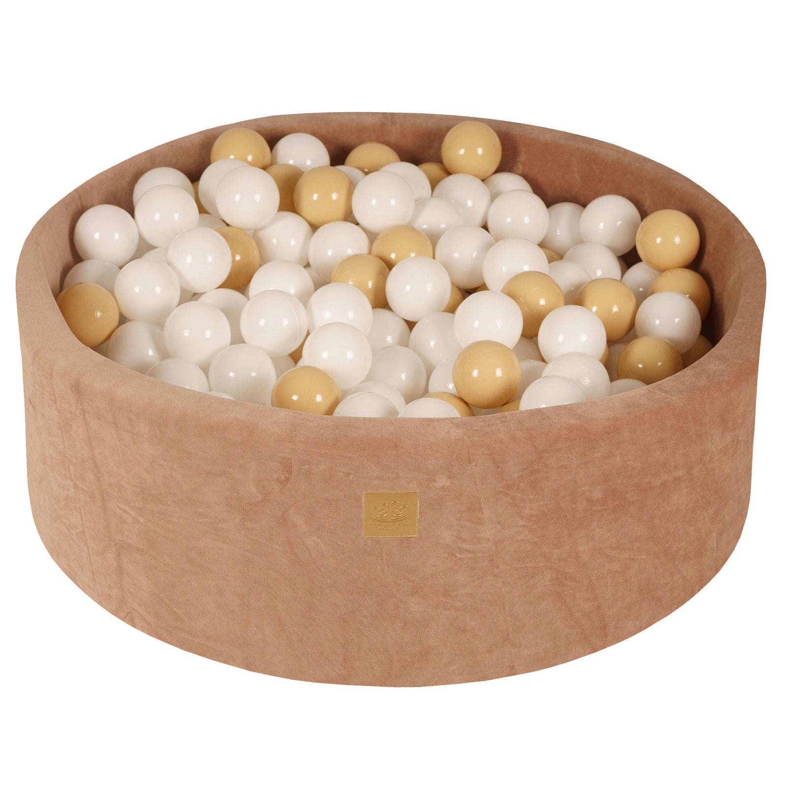 MeowBaby Soft Round 35 x 11.5 Inch Baby Foam Ball Pit with 200 2.75 Inch Balls - VMInnovations