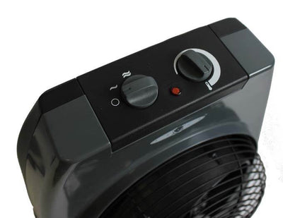 Axium WHTF250M1 Electric Portable Orbital Oscillation Space Heater Fan -Open Box
