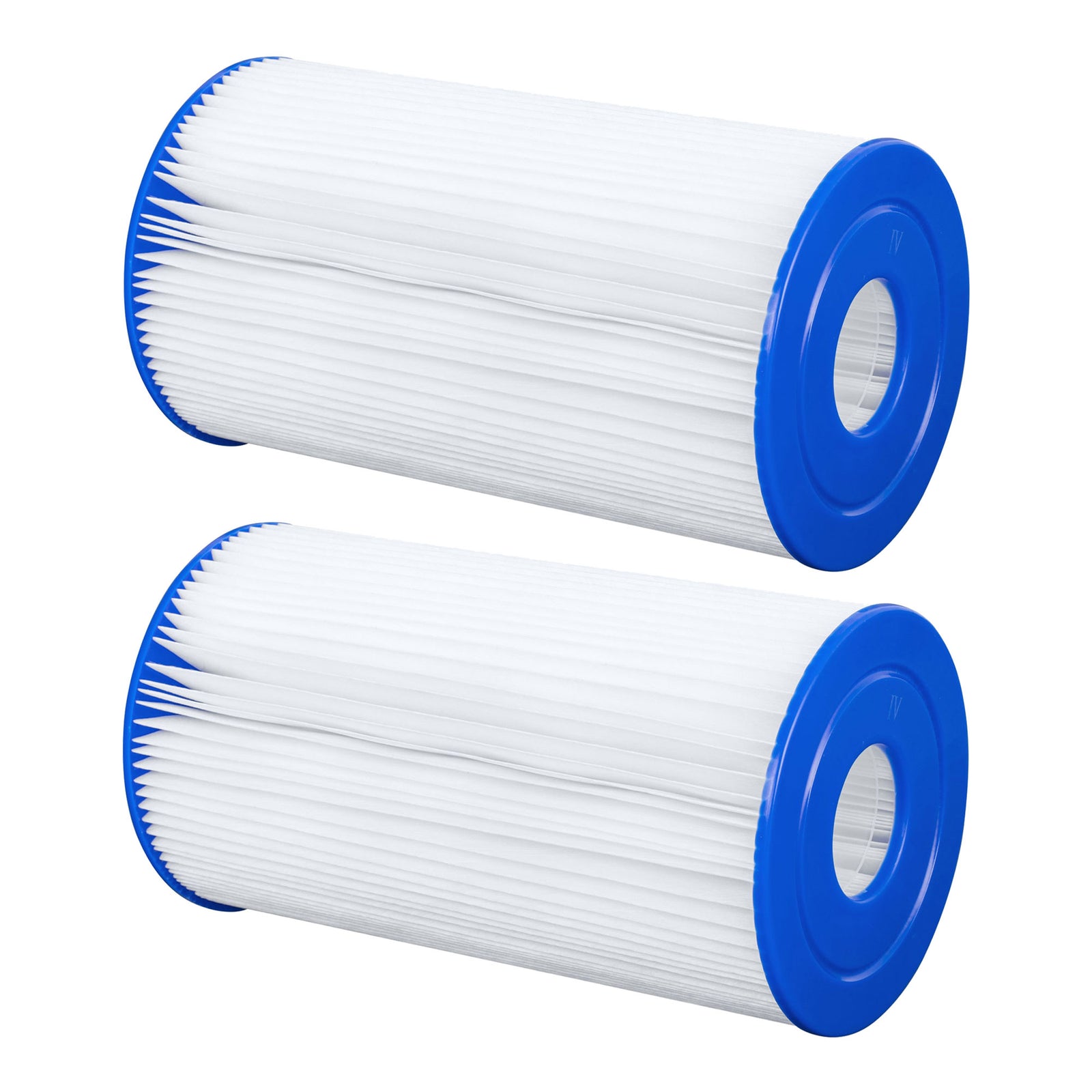 Bestway Flowclear Type IV & B Pool Filter Pump Replacement Cartridge, 2 Pack - VMInnovations