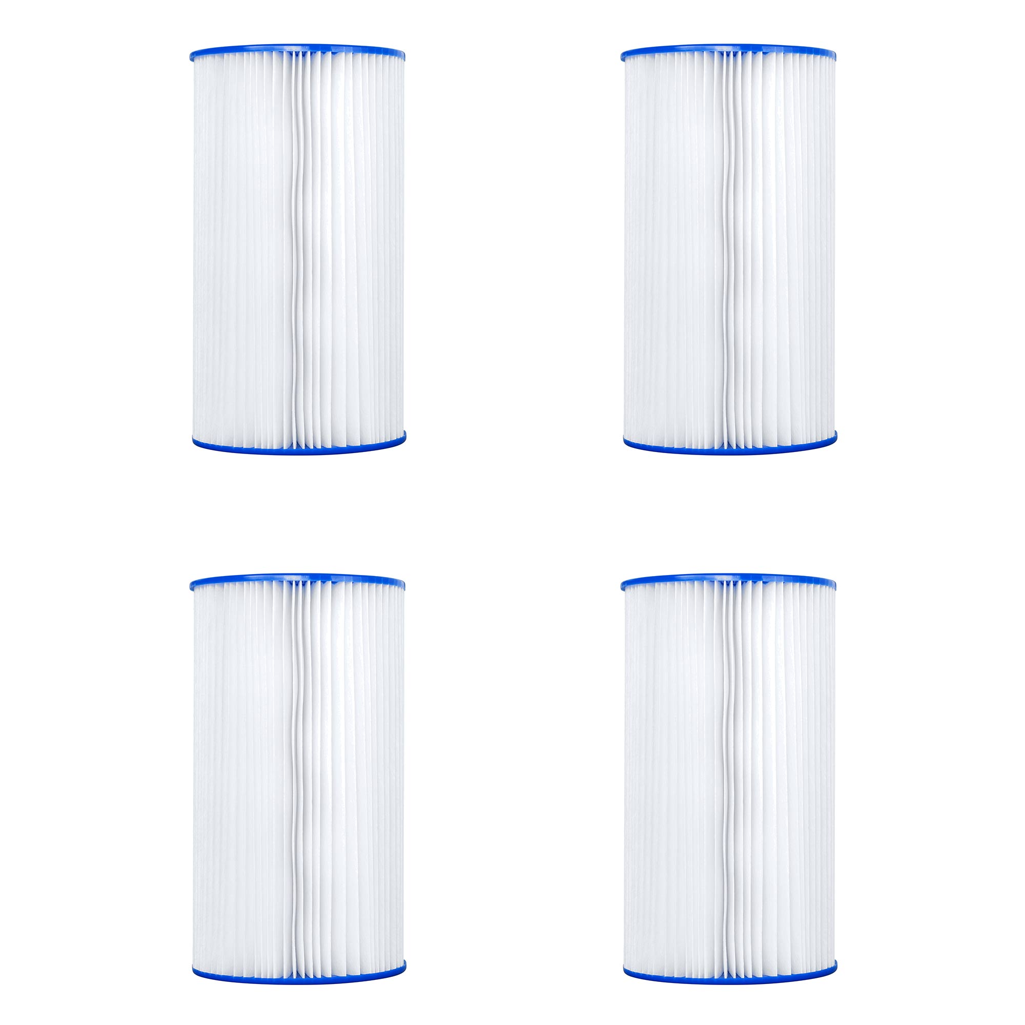 Bestway Flowclear Type IV & B Pool Filter Pump Replacement Cartridge (4 Pack) - VMInnovations