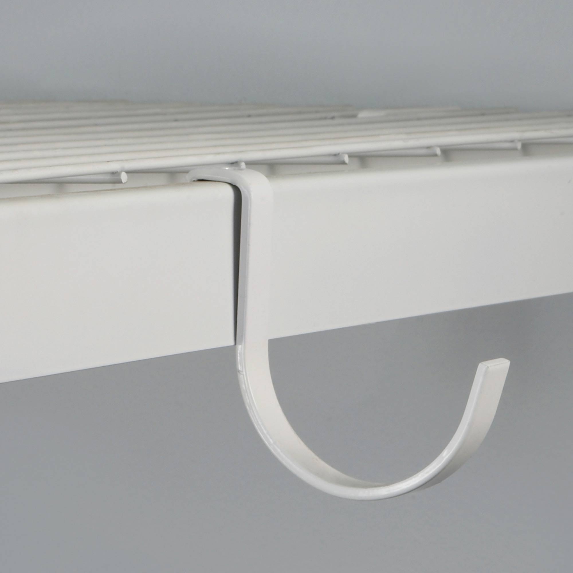 MonsterRax 3' x 8' Overhead Garage Storage Rack Holds 450 lbs, White (Open Box) - VMInnovations