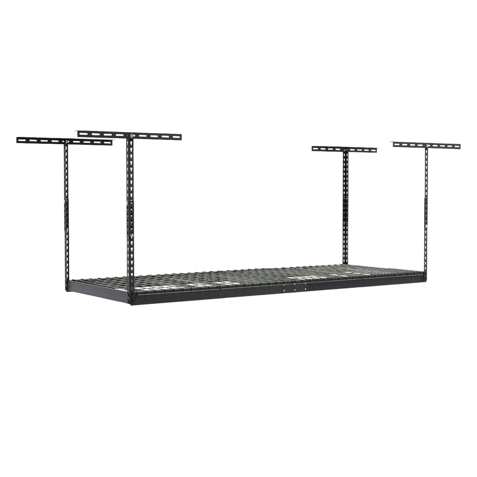 MonsterRax 3'x8' Overhead Garage Storage Rack Holds 450 lbs Hammertone(Open Box) - VMInnovations