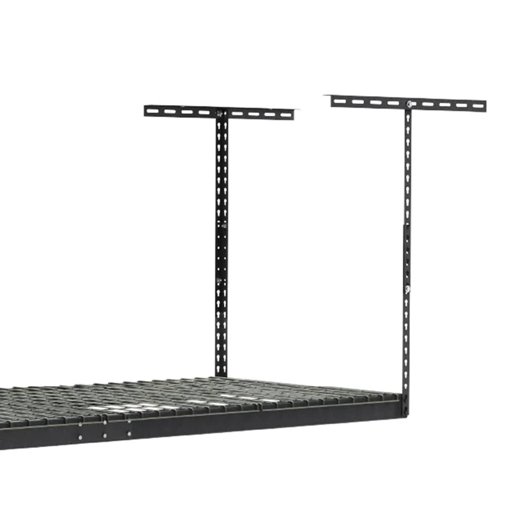 MonsterRax 3'x8' Overhead Garage Storage Rack Holds 450 lbs Hammertone(Open Box)
