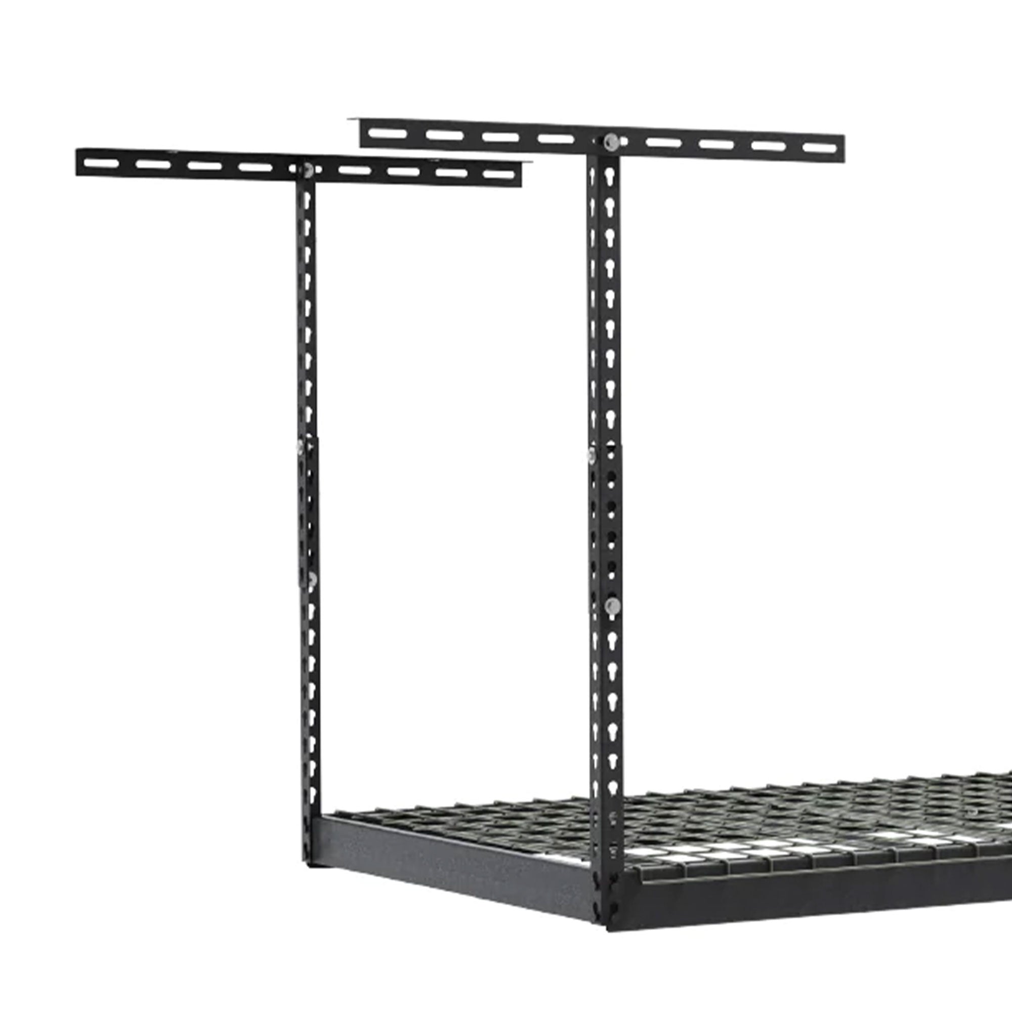 MonsterRax 4'x8' Overhead Garage Storage Rack Holds 500 lbs, Hammertone (Used) - VMInnovations