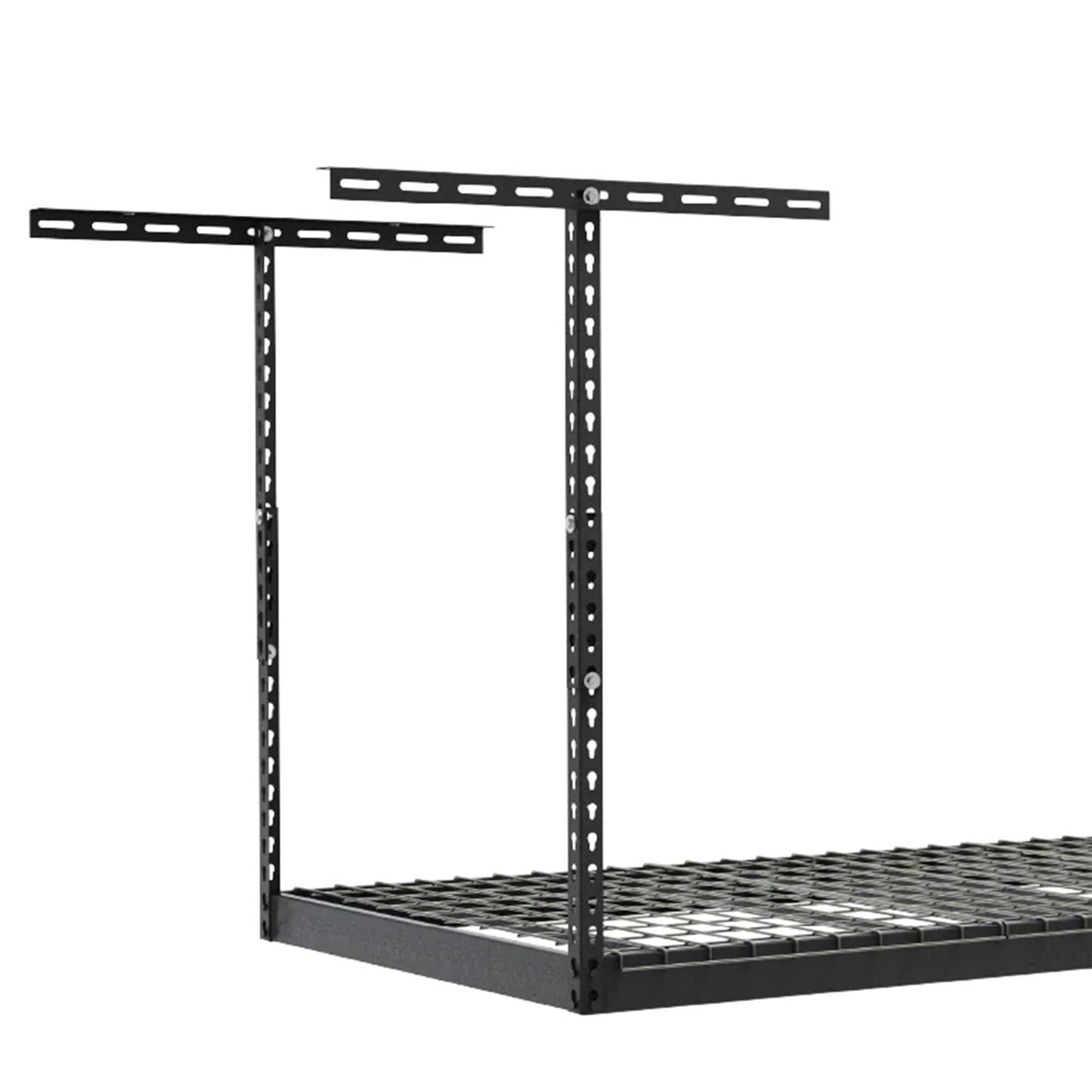 MonsterRax 2'x8' Overhead Garage Storage Rack Holds 350 lbs Hammertone(Open Box) - VMInnovations