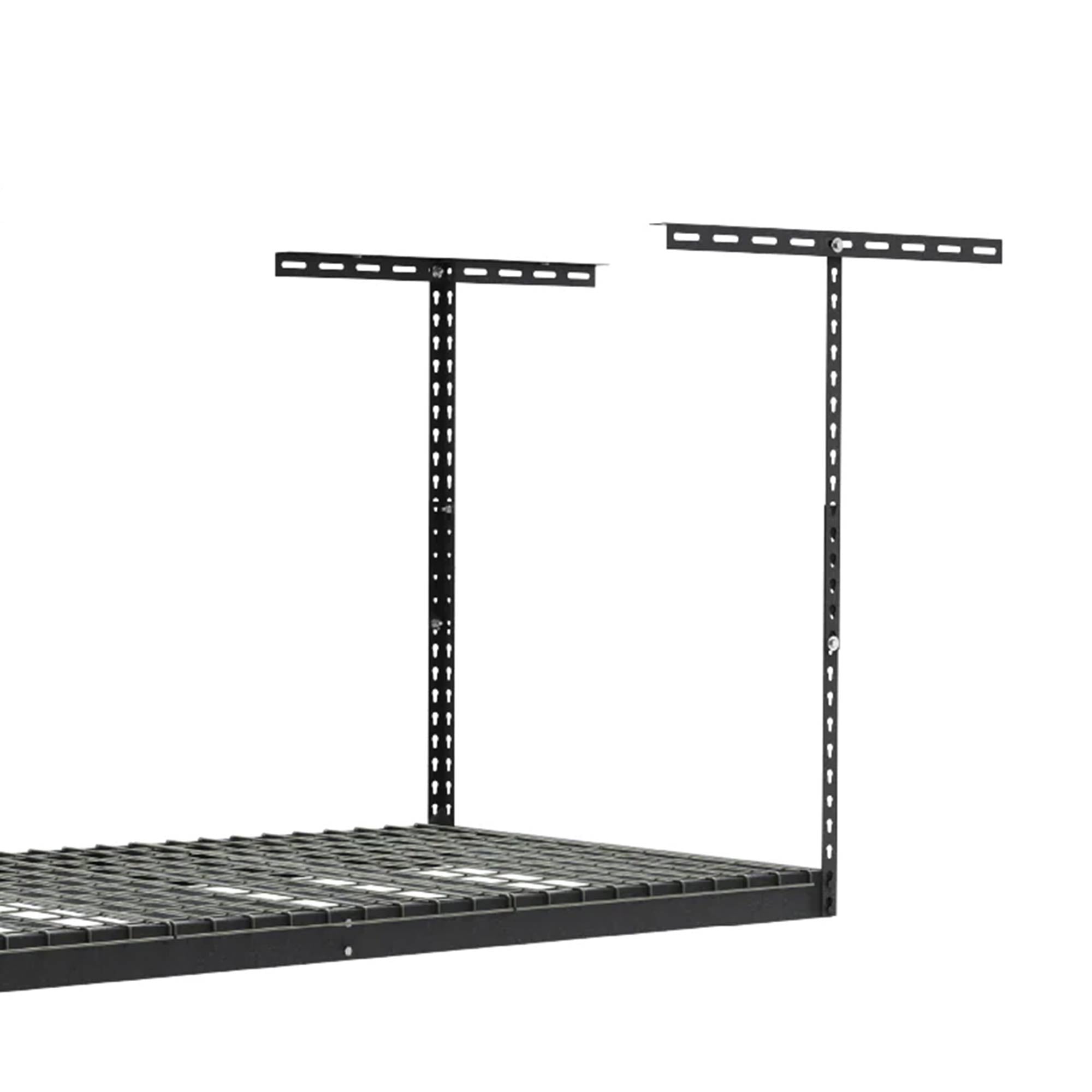 MonsterRax 2'x8' Overhead Garage Storage Rack Holds 350 lbs Hammertone(Open Box) - VMInnovations