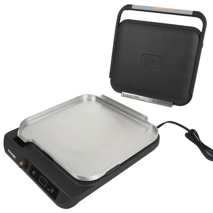 Razor I-Razor Electric Non Stick Flat Induction Cooking Griddle, Black (Used)