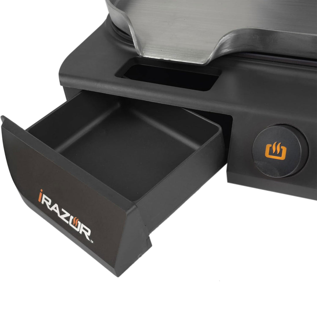 Razor I-Razor Electric Non Stick Flat Induction Cooking Griddle, Black (Used)