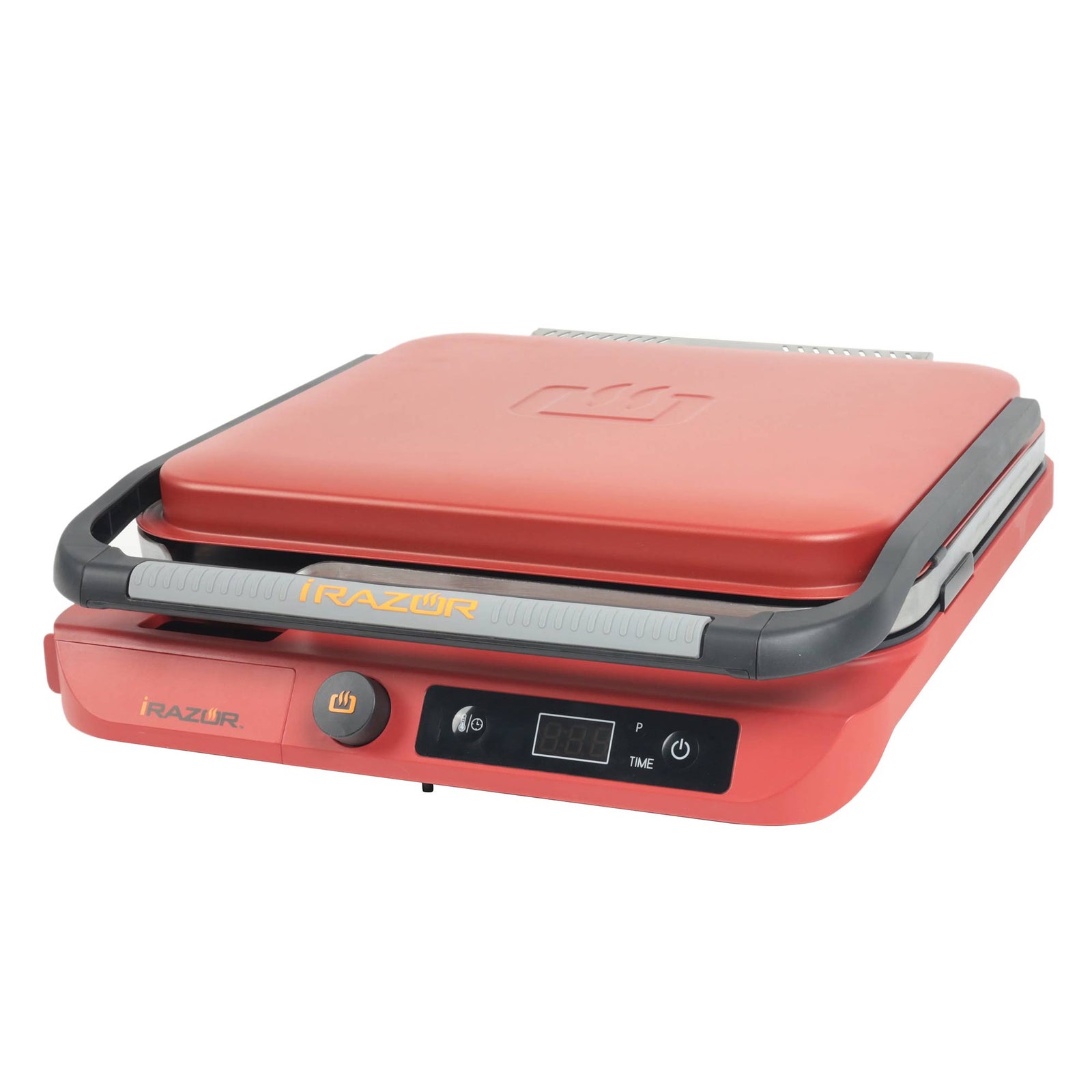 Razor I-Razor Portable Electric Induction Griddle with Temperature Control, Red - VMInnovations