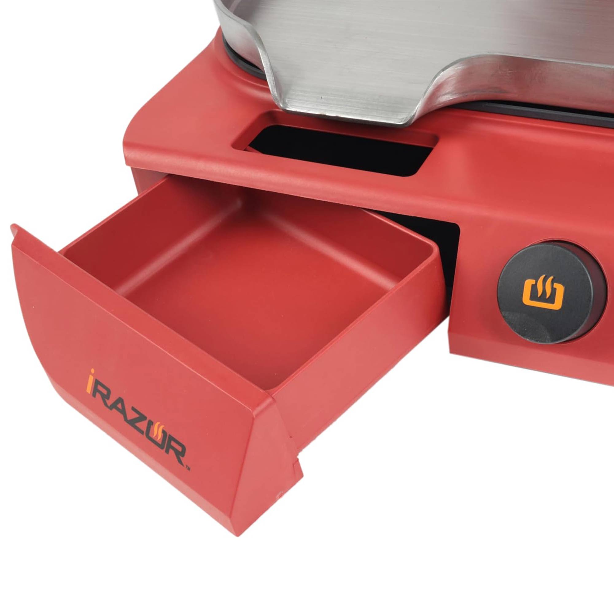 Razor I-Razor Portable Electric Induction Griddle with Temperature Control, Red - VMInnovations