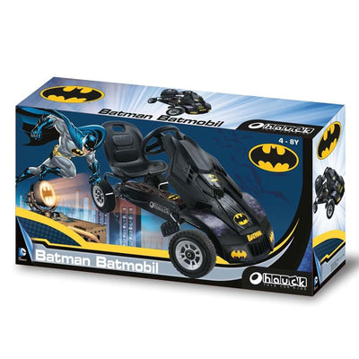 Hauck Bat Mobile Pedal Go Kart Ride On Batman Vehicle for Kids, Black (Used)