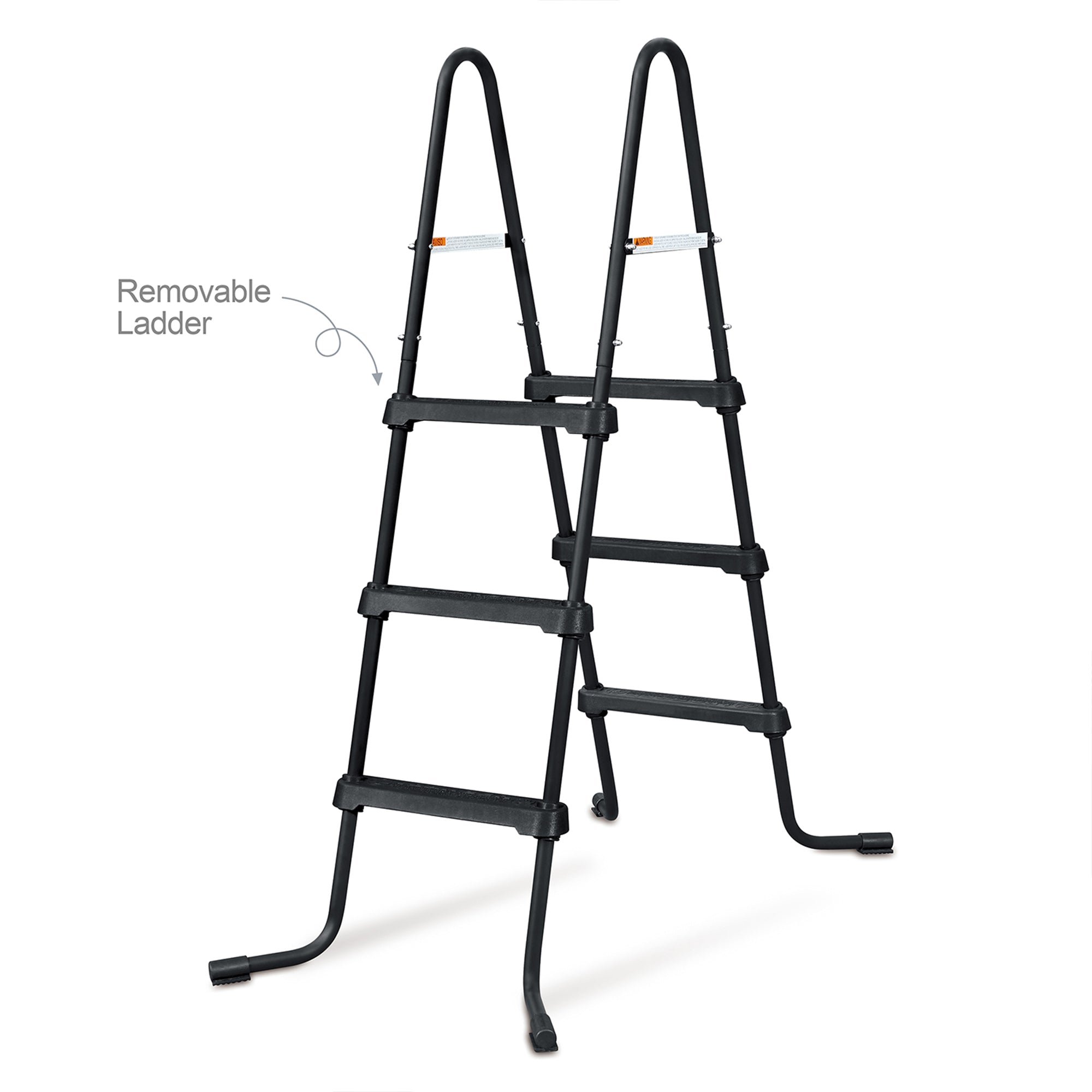 Funsicle SureStep 36 Inch 3 Stair Pool Ladder with 10' x 30" Above Ground Pool - VMInnovations