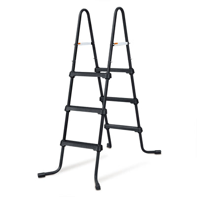 Funsicle 36” SureStep 3 Stair Pool Ladder with 15' x 36" QuickSet Ring Top Pool - VMInnovations