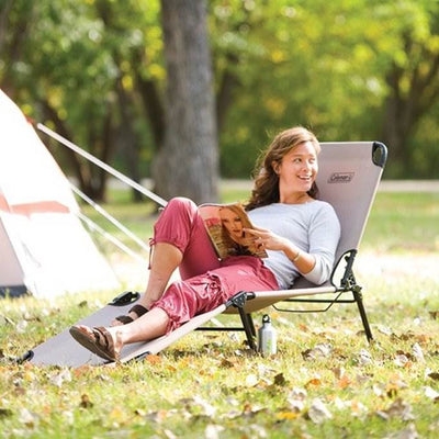 COLEMAN Converta Convertible Cot - Outdoor Camping/Garden Lounge Chair(Open Box)