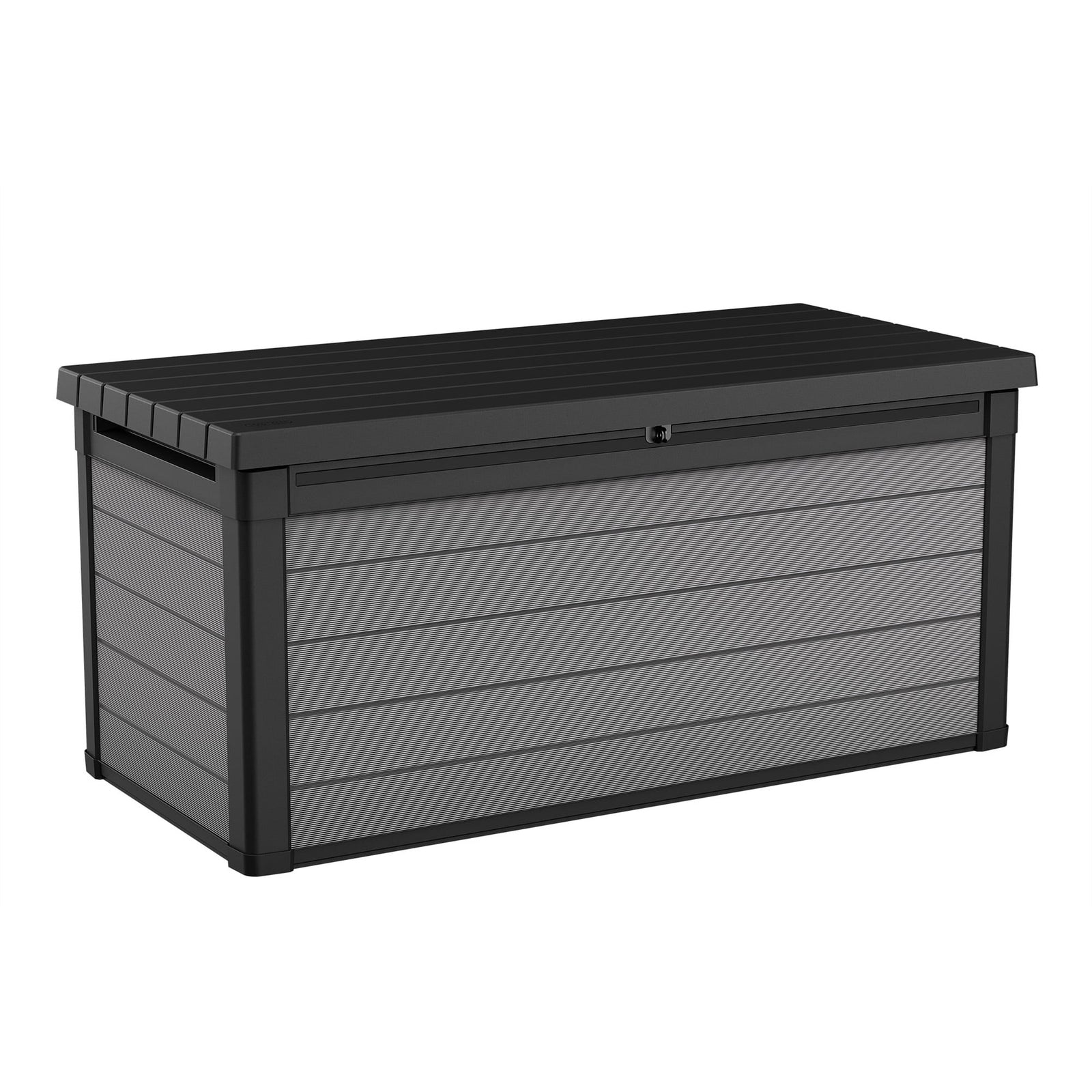 Keter Premier 150 Gallon Deck Box w/Polypropylene Construction for Storage, Gray - VMInnovations