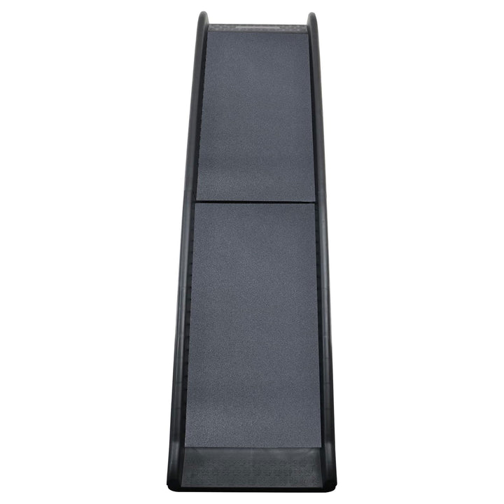 Elevon Folding Pet Ramp, Portable Lightweight, High Traction Surface, 62", Black