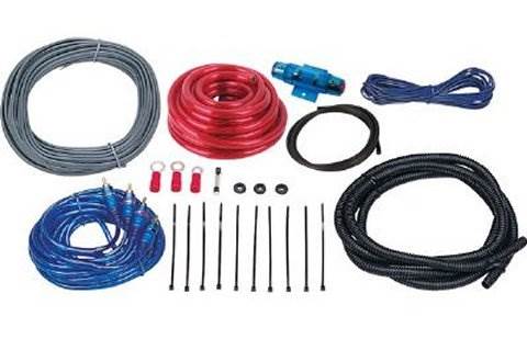 BOSS KIT2 8 Ga Car Amplifier Wiring Kit + BOSS CAP8 8 Farad Digital Capacitor