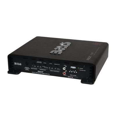 New BOSS R1100M 1100W Mono Car Audio Amplifier Amp & 8 Gauge Amp Wiring Kit - VMInnovations