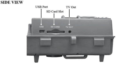2 MOULTRIE Game Spy Mini M-80XD Infrared Digital Trail Game Cameras 5MP - Videos