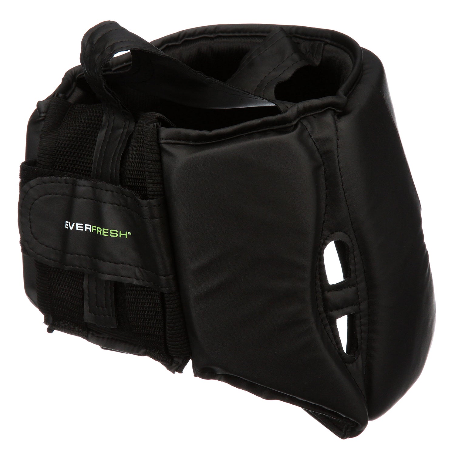Everlast Everfresh Adult Protective Sport Training Padded Boxing Headgear, Black