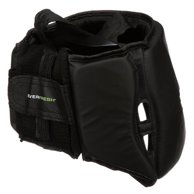 Everlast Everfresh Adult Protective Sport Training Padded Boxing Headgear, Black