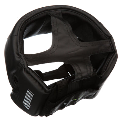 Everlast Everfresh Adult Protective Sport Training Padded Boxing Headgear, Black