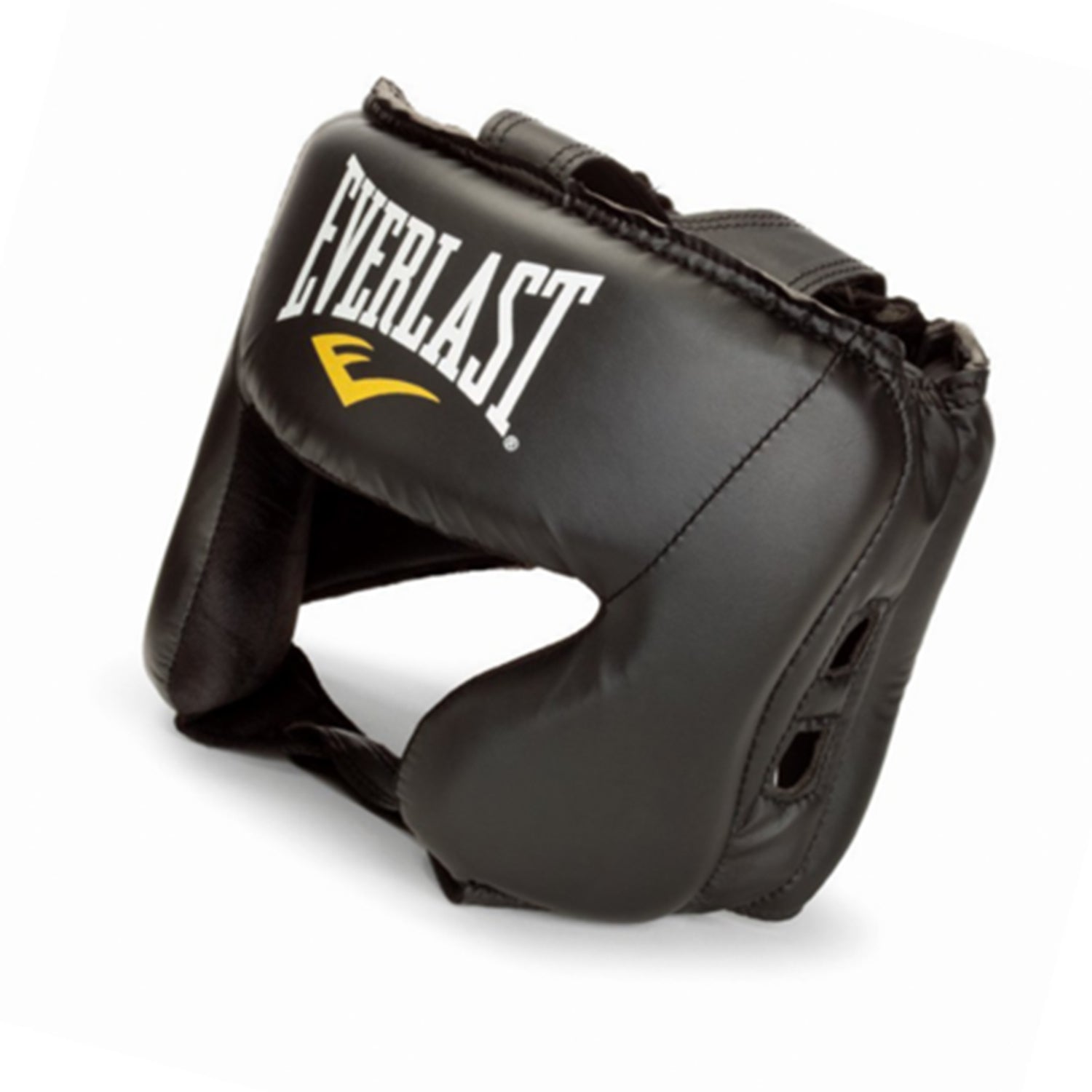 Everlast Everfresh Adult Protective Sport Training Padded Boxing Headgear, Black